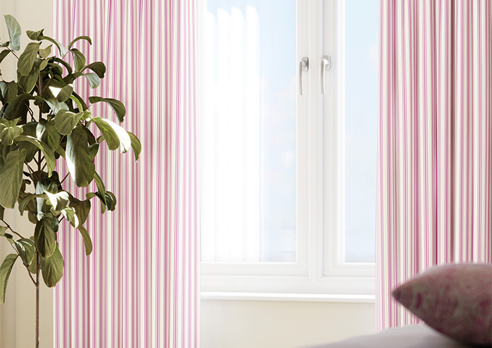 The British Stripe Co. Mary, Notting Hill No.2 - Made to Measure Curtains - Image 5